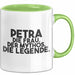 Petra Tasse Petra – Die Frau. Der Mythos. Die Legende. Geschenk Grün Trendation