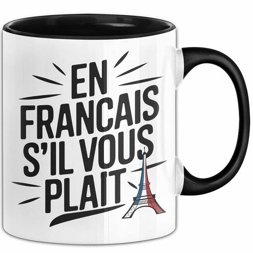 Französischlehrer Unterricht Tasse Geschenk Lustige Geschenkidee Spruch En Français S’Il Vous Plaît Trendation