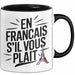 Französischlehrer Unterricht Tasse Geschenk Lustige Geschenkidee Spruch En Français S’Il Vous Plaît Trendation