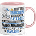 Fahrradfahrer Geschenk Tasse Lustiger Spruch Erheben Sie Sich Der Fahrradfahrer Betritt den Raum Rosa Trendation