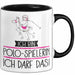 Geschenk für Polo-Spielerin Tasse Lustige Geschenkidee Geburtstag Ich Bin Polo-Spielerin Ich Darf Das Trendation