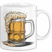 Bier Liebhaber Tasse Geschenkidee für Craft Bier Fan Weiß Trendation