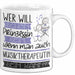 Musiktherapeutin Tasse Geschenk Spruch Wer Will Schon Prinzessin Sein Wenn Man Auch Musiktherapeutin Sein Kann Weiß Trendation