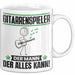 Gitarrenspieler Tasse Geschenk für Gitarrenspieler Der Mann Der Alles Kann Geschenkidee zum Geburtstag Weiß Trendation