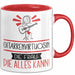 Gitarrenvirtuosin Geschenk Tasse Becher Die Frau Die Allen Kann Geschenkidee für eine Gitarrenvirtuosin Lustig Rot Trendation