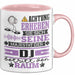 DJ Geschenk Tasse Lustiger Spruch Erheben Sie Sich Der DJ Betritt den Raum Rosa Trendation
