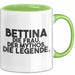Bettina Tasse Bettina – Die Frau. Der Mythos. Die Legende. Geschenk Grün Trendation