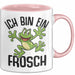 Frosch-Liebhaber Tasse Geschenk Ich Bin Ein Frosch Jungs Rosa Trendation
