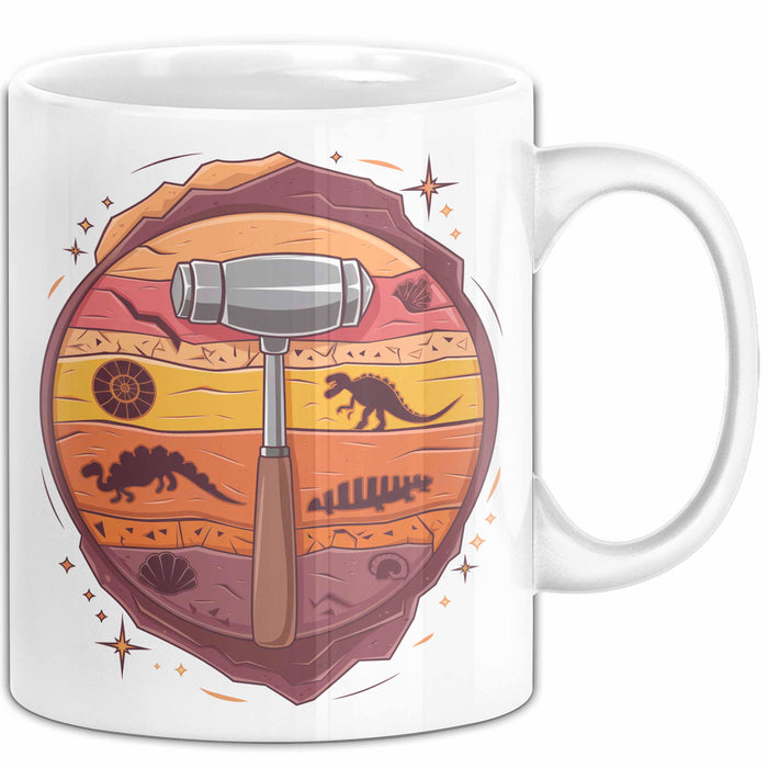 Geologe Tasse Geschenk Lustige Geschenkidee Spruch Für Erd Entdecker Weiß Trendation