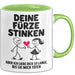 Liebe Tasse Geschenk Deine Fuerze Stinken Ich Liebe Dich Geschenkidee Partner Grün Trendation