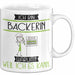 Bäckerin Tasse Geschenk Ich Bin Bäckerin Warum Weil Ich Es Kann Geschenkidee Geburtstag Weiß Trendation