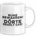 Doerte Tasse Ruhe Bewahren! Doerte Regelt Das! Geschenk Weiß Trendation