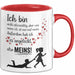 Beziehung Tasse Geschenk Ich Bin Nicht Eifersuechtig Meins Geschenkidee Lustig Rot Trendation