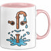 Klempner Tasse Geschenkidee Rohr Experte Lustiger Spruch Geschenkidee Lustig Rosa Trendation