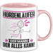 Hürdenläufer Tasse Geschenk für Hürdenläufer Der Mann Der Alles Kann Geschenkidee zum Geburtstag Rosa Trendation