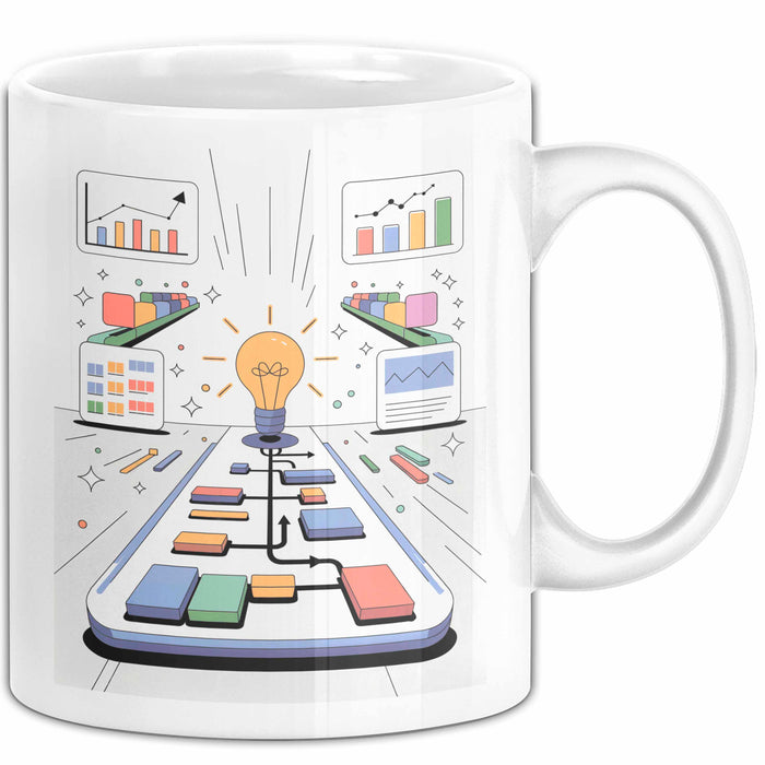 Produktmanager Tasse Geschenk Lustige Geschenkidee Spruch Für Produkt Strategen Weiß Trendation