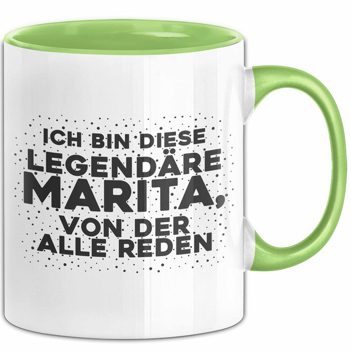 Marita Tasse Ich Bin Diese Legendaere Marita, Von Der Alle Reden Geschenk