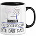 Geschenk für Outdoor-Köchin Tasse Lustige Geschenkidee Geburtstag Ich Bin Outdoor-Köchin Ich Darf Das Trendation
