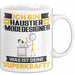 Haustier-Modedesigner Tasse Geschenk für Haustier-Modedesigner Geburtstag Lustiger Spruch Kaffee-Becher Was Ist Deine Superkraft Weiß Trendation