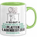 Plattenladenbesitzer Geschenk Tasse So Gut Kann Nur Ein Plattenladenbesitzer Aussehen Geschenkidee Kaffee-Becher Grün Trendation