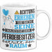 Pferdebesitzer Geschenk Tasse Lustiger Spruch Erheben Sie Sich Der Pferdebesitzer Betritt den Raum Weiß Trendation