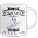 Snowboarderin Tasse Geschenk Ich Bin Snowboarderin Warum Weil Ich Es Kann Geschenkidee Geburtstag Weiß Trendation
