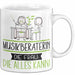 Musikberaterin Geschenk Tasse Becher Die Frau Die Allen Kann Geschenkidee für eine Musikberaterin Lustig Weiß Trendation