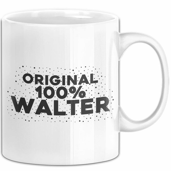 Walter Tasse Original 100% Walter Geschenk Weiß Trendation