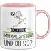 Handballspielerin Tasse Geschenk Ich Bin Handballspielerin Und Du So Geschenkidee Lustiger Spruch Becher Rosa Trendation