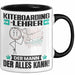 Kiteboarding-Lehrer Tasse Geschenk für Kiteboarding-Lehrer Der Mann Der Alles Kann Geschenkidee zum Geburtstag Schwarz Trendation