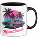 Miami Florida USA Tasse Geschenk Lustige Geschenkidee Spruch Strand Trendation