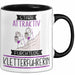 Kletterführerin Tasse Geschenk Becher Stark Attraktiv Furchtlos Kletterführerin Lustige Geschenkidee Trendation
