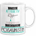 Posaunistin Tasse Geschenk Becher Stark Attraktiv Furchtlos Posaunistin Lustige Geschenkidee Weiß Trendation