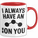 Chemiker Chemielehrer Tasse Geschenk Lustige Geschenkidee Spruch Ich Habe Immer Ein Ion Auf Dich Rot Trendation
