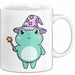 Frosch Tier Zauberer Tasse Geschenk Lustige Geschenkidee Spruch Weiß Trendation