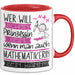 Mathematikerin Tasse Geschenk Spruch Wer Will Schon Prinzessin Sein Wenn Man Auch Mathematikerin Sein Kann Rot Trendation