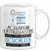 Aquarium-Enthusiastin Weil Es Keinen Schöneren Beruf Gibt Tasse Geschenk für Eine Aquarium-Enthusiastin Lustig Weiß Trendation