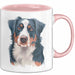 Appenzeller Sennenhund Hund Tasse Geschenk Lustige Geschenkidee Spruch Rosa Trendation