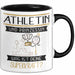 Athletin Und Prinzessin Tasse Geschenk Für Eine Athletin Geburtstag Was Ist Deine Superkraft Trendation