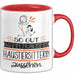Haustiersitterin Geschenk Tasse So Gut Kann Nur Eine Haustiersitterin Aussehen Geschenkidee Geburtstag Weihnachten Lustig Rot Trendation