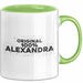 Alexandra Tasse Original 100% Alexandra Geschenk Grün Trendation