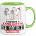 Bergführer Geschenk Tasse So Gut Kann Nur Ein Bergführer Aussehen Geschenkidee Kaffee-Becher Grün Trendation