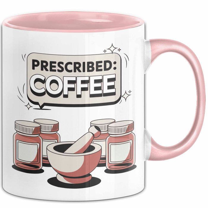 Apotheker Tasse Geschenk Lustige Geschenkidee Spruch Für Medizin Experten Rosa Trendation