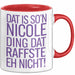 Nicole Tasse Geschenk Dat Is Son Nicole Ding Raffste Eh Nicht Geschenkidee Rot Trendation
