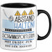 Schwimmsportlerin Tasse Geschenk Lustig Abstand Halten Hochleistungs-Schwimmsportlerin Mit Drang Zur Perfektion Bei Der Arbeit Trendation