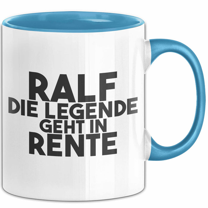 Ralf Tasse Ralf – Die Legende Geht In Rente Geschenk