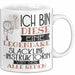 Slackline-Instruktorin Tasse Geschenk Ich Bin Diese Eine Legendäre Slackline-Instruktorin Von Der Alle Reden Geschenkidee Geburtstag Weihnachten Weiß Trendation