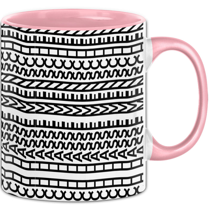 Ich Hasse Menschen Tasse Lustiges Geschenk Allover-Print Quer Lesen Trendation