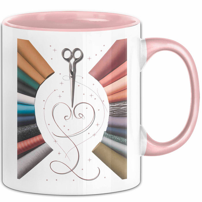 Schneider Tasse Geschenk Lustige Geschenkidee Spruch Für Näh Künstler Rosa Trendation