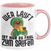 Wandern Tasse Geschenk für Wanderer Männer Geschenkidee Wer Läuft Ist Nur Zu Faul Zum Wandern Berge Wandern Rosa Trendation